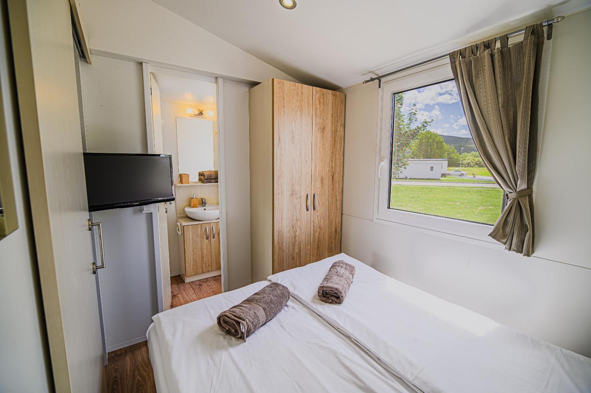 Lake View Mobile Homes With Thermal Riviera Tickets In Terme Catez Catez ob Savi Εξωτερικό φωτογραφία