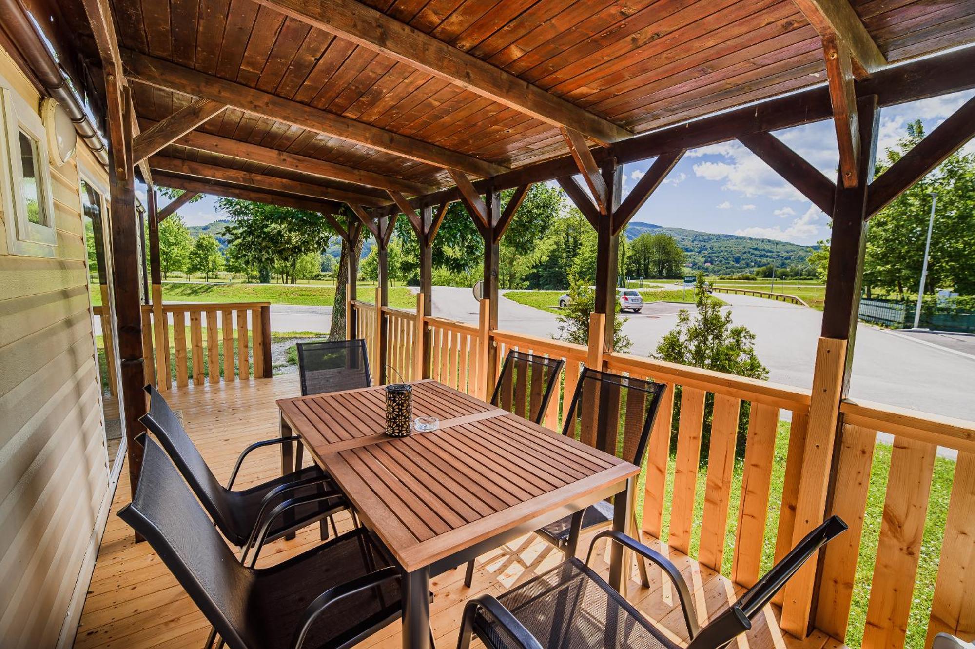 Lake View Mobile Homes With Thermal Riviera Tickets In Terme Catez Catez ob Savi Εξωτερικό φωτογραφία